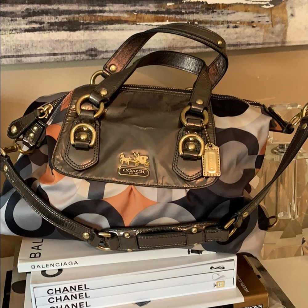 Coach Maddison Op art Sabrina Satchel
